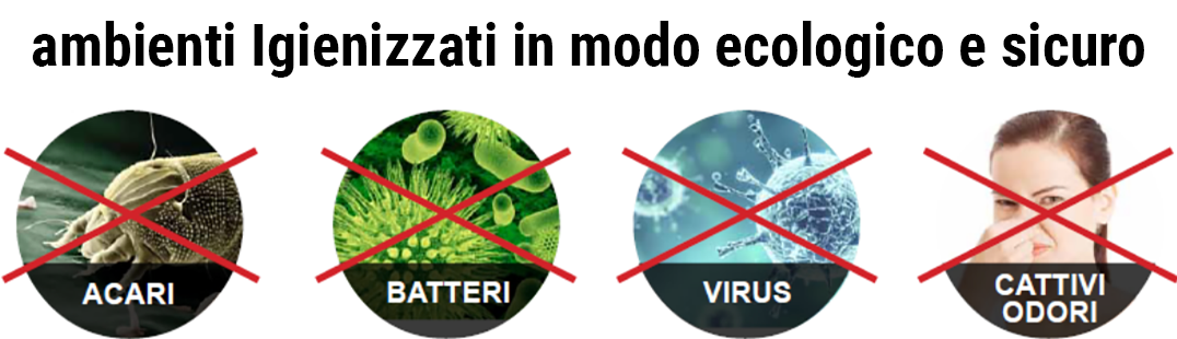 igienizzazione degli ambienti